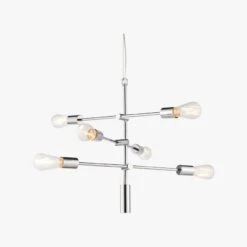 Archie Modern Ceiling Pendant In Silver