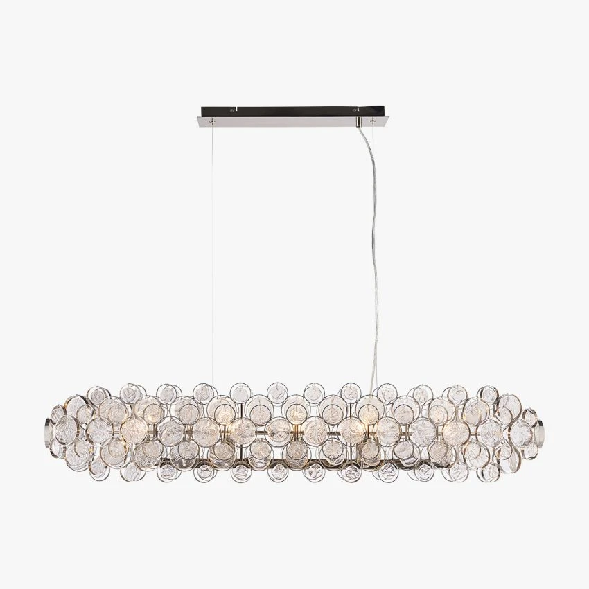 Gillian Handmade Glass Pendant, Large 1 Gillian Handmade Glass Pendant, Large