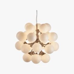 Mabel Large Ceiling Pendant In Silver