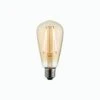 Ora LED Pear Shaped Bulb With Amber Glass