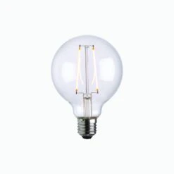 Ora LED Globe Shaped Bulb With Clear Glass