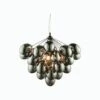 Thaddeus Glass Ceiling Pendant In Black