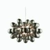 Thaddeus Large Glass Ceiling Pendant In Black