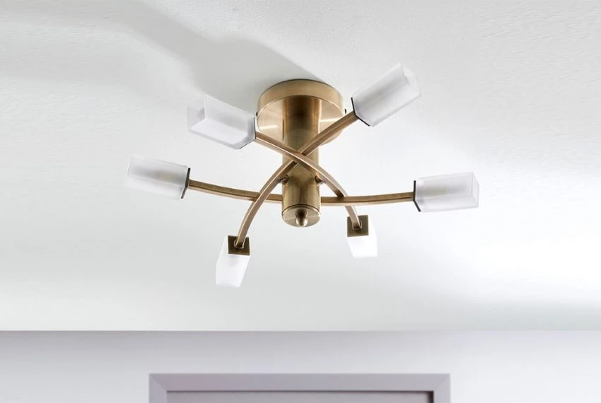 Addie Brass Ceiling Light, Large 2 Addie Brass Ceiling Light, Large - Image 2