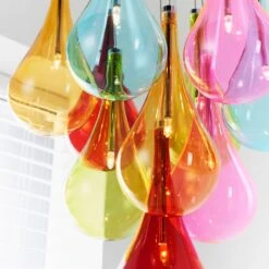 Aviva Multicolored Drop Pendant -Perch & Parrow Home Sales Store en2003132 ld1