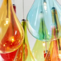 Aviva Multicolored Drop Pendant -Perch & Parrow Home Sales Store en2003132 ld2