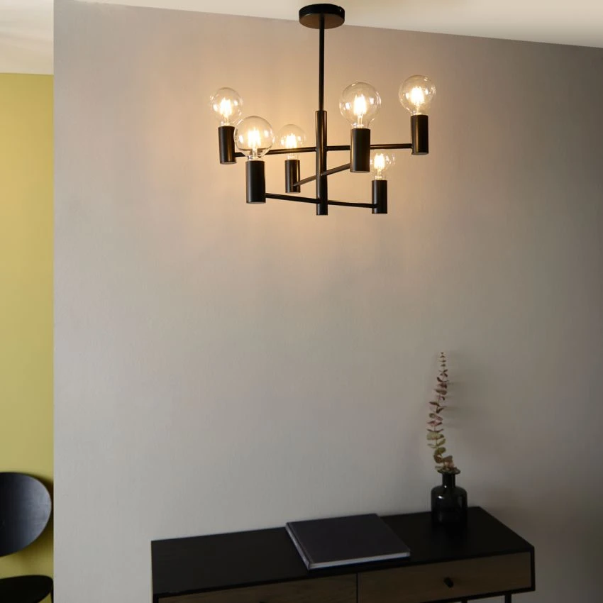 Deo Chandelier In Matte Black 2 Deo Chandelier In Matte Black - Image 2