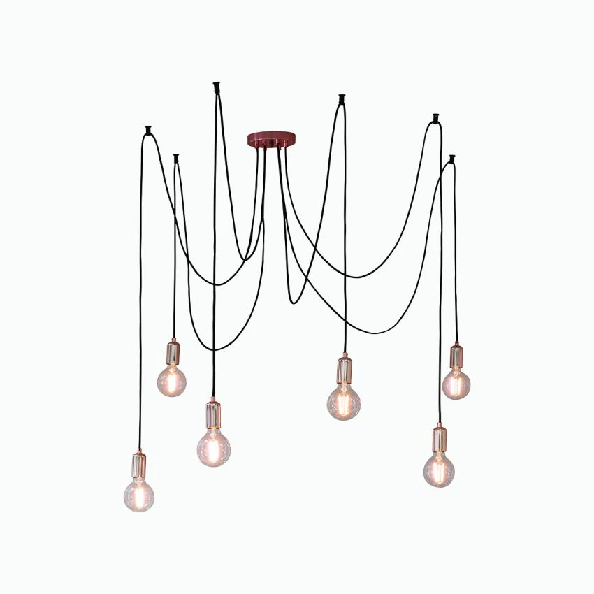 Deo 6 Light Mulit-Pendant In Copper 1 Deo 6 Light Mulit-Pendant In Copper