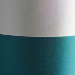 Emily Cylinder Satin Shade In Teal Blue -Perch & Parrow Home Sales Store en2100128 l3