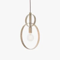 Jeremiah Hanging Pendant In Silver Leaf