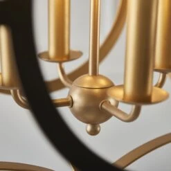 Patek Classic Gold Pendant In Matt Black -Perch & Parrow Home Sales Store en2100175 l3