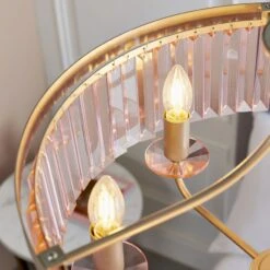 Aurora Princess Chandelier In Blush -Perch & Parrow Home Sales Store en2100178 l2