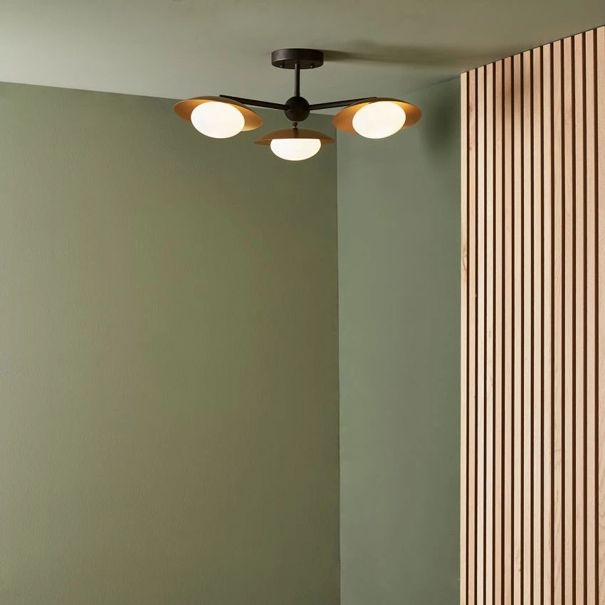 Cardassian Small Semi-Flush Ceiling Light 2 Cardassian Small Semi-Flush Ceiling Light - Image 2