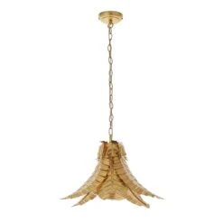 Havana Small Palm Leaf Ceiling Pendant
