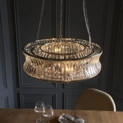 Barnwell Pendant In Bright Nickel -Perch & Parrow Home Sales Store en24020012 l2