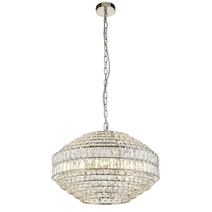 Beyla Pendant In Bright Nickel 1 Beyla Pendant In Bright Nickel