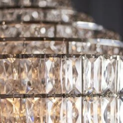 Beyla Tiered Pendant In Bright Nickel -Perch & Parrow Home Sales Store en24020014 l3