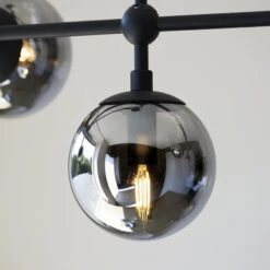 Luna Multi Pendant In Matt Black 7 Luna Multi Pendant In Matt Black -Perch & Parrow Home Sales Store en24020049 l3