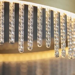 Anna Medium LED Halo Pendant In Gold -Perch & Parrow Home Sales Store en24020051 l3