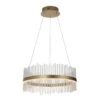 Anna Medium LED Halo Pendant In Gold