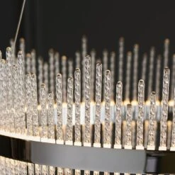 Anna LED Halo Pendant In Chrome -Perch & Parrow Home Sales Store en24020055 l2