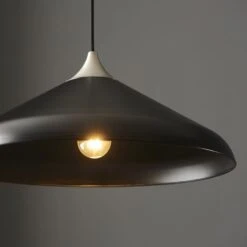 Rian Coned Pendant In Matt Black 7 Rian Coned Pendant In Matt Black -Perch & Parrow Home Sales Store en24020071 l3