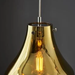Elvera Large Pendant In Metallic Gold 7 Elvera Large Pendant In Metallic Gold -Perch & Parrow Home Sales Store en24020124 l3