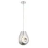 Elvera Medium Pendant In Metallic Chrome