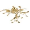 Liko Gold Leaf Flush Light