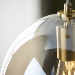 Cleo Oval Pendant In Satin Brass 6 Cleo Oval Pendant In Satin Brass -Perch & Parrow Home Sales Store en24020143 l2