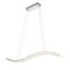 Lydia Linear Pendant With Clear Crystal Glass