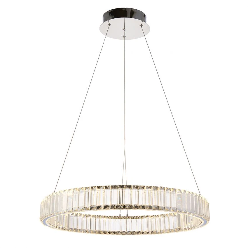 Lydia Ring Pendant With Clear Crystal Glass 1 Lydia Ring Pendant With Clear Crystal Glass