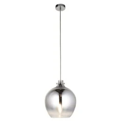 Xander Glass Pendant In Metallic Ombre