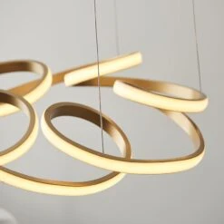 Sienna Multi Spiral Pendant In Satin Gold 7 Sienna Multi Spiral Pendant In Satin Gold -Perch & Parrow Home Sales Store en24020154 l3