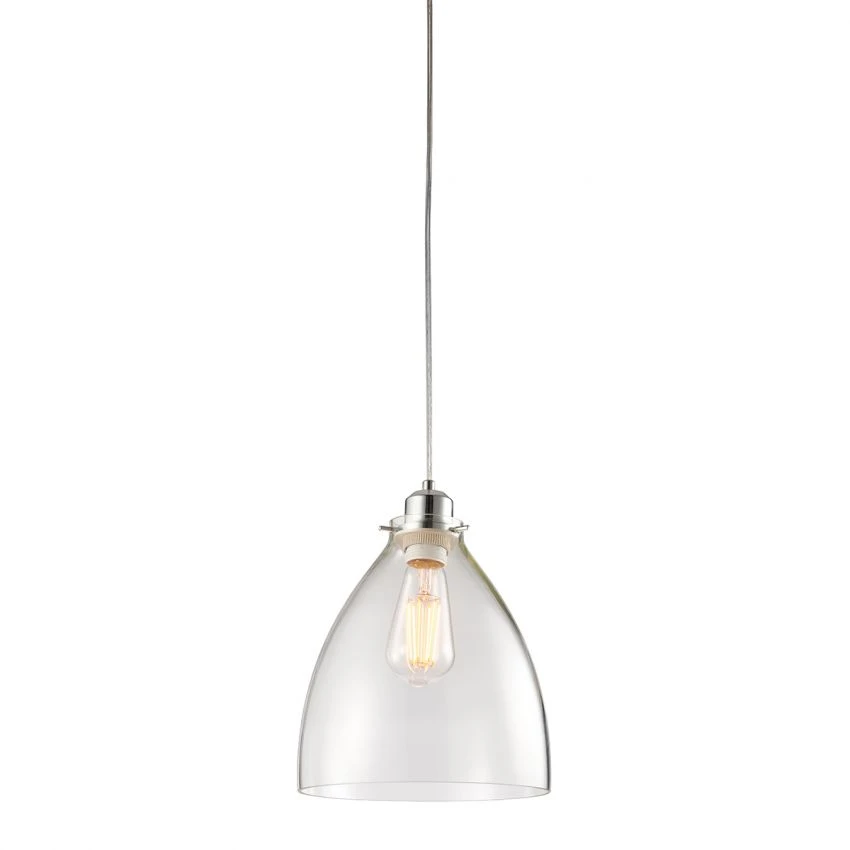 Emmett Clear Glass Pendant Shade 1 Emmett Clear Glass Pendant Shade