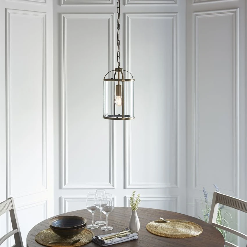 Leonard One Light Pendant In Antique Brass 2 Leonard One Light Pendant In Antique Brass - Image 2