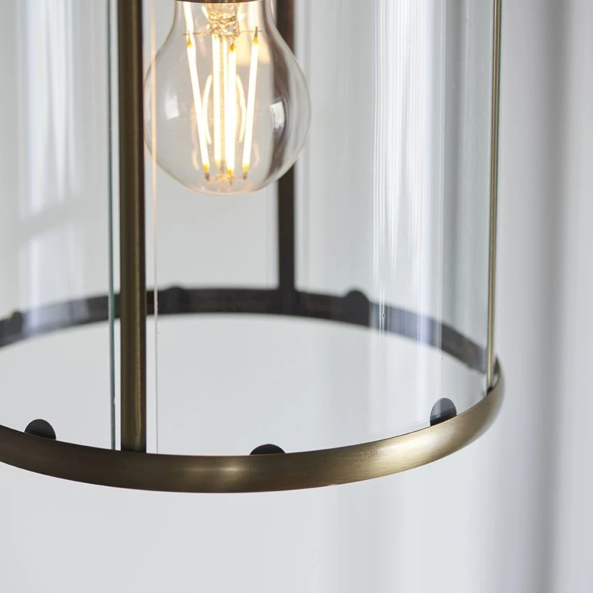 Leonard One Light Pendant In Antique Brass 3 Leonard One Light Pendant In Antique Brass - Image 3