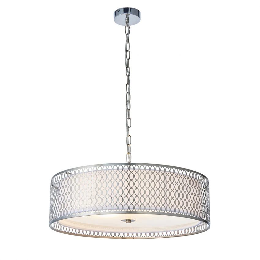 Colby Frosted Glass Three Light Pendant In Satin Nickel 1 Colby Frosted Glass Three Light Pendant In Satin Nickel