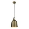 Lochan Pendant In Antique Brass