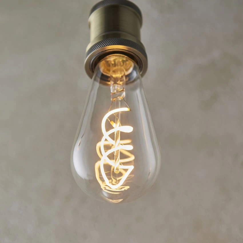 Pear Clear Glass Bulb 3 Pear Clear Glass Bulb - Image 3