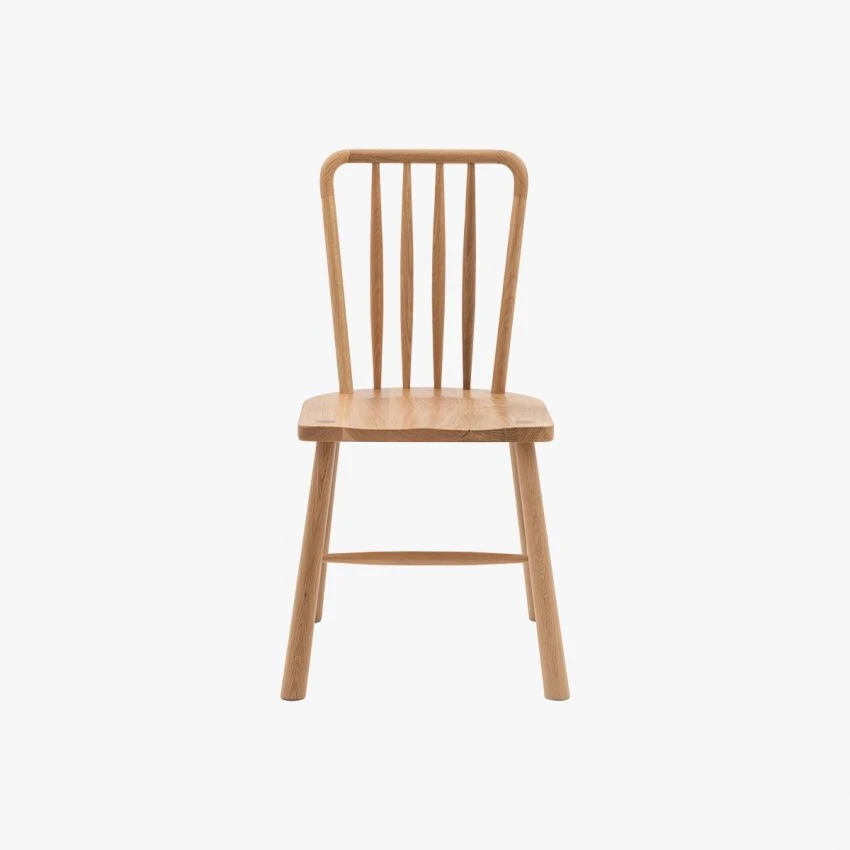 Rebecca Oak Dining Chairs, Set Of 2 2 Rebecca Oak Dining Chairs, Set Of 2 - Image 2