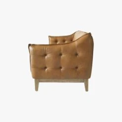 Parker Three-Seater Leather Sofa In Golden Brown 12 Parker Three-Seater Leather Sofa In Golden Brown -Perch & Parrow Home Sales Store pp00783 p90