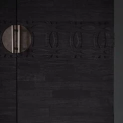 Sadie Drinks Cabinet In Charcoal -Perch & Parrow Home Sales Store pp2000142 ld1