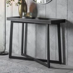Sadie Console Table In Charcoal -Perch & Parrow Home Sales Store pp2000144 l1