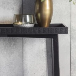 Sadie Console Table In Charcoal -Perch & Parrow Home Sales Store pp2000144 ld2
