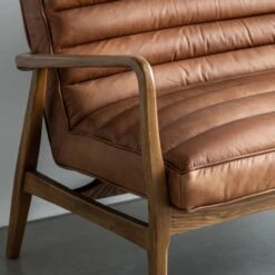 Scott Two-Seater Leather Sofa -Perch & Parrow Home Sales Store pp2000182 ld1