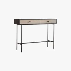 Joss Oak Two Drawer Console Table -Perch & Parrow Home Sales Store pp2002042 p45