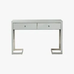 Inna Mirrored Two Drawer Console Table