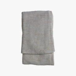 Ophelia Chunky Knit Throw In Cream