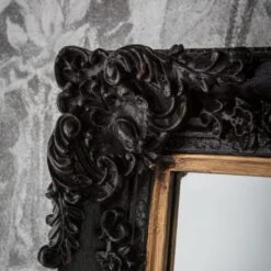 Edward Standing Mirror In Antique Black 9 Edward Standing Mirror In Antique Black -Perch & Parrow Home Sales Store pp2002336 ld1